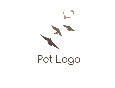 flying birds logo
