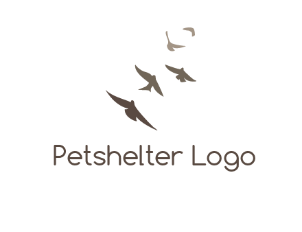 flying birds logo