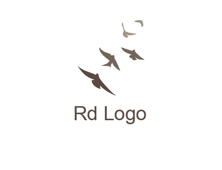flying birds logo