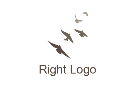 flying birds logo