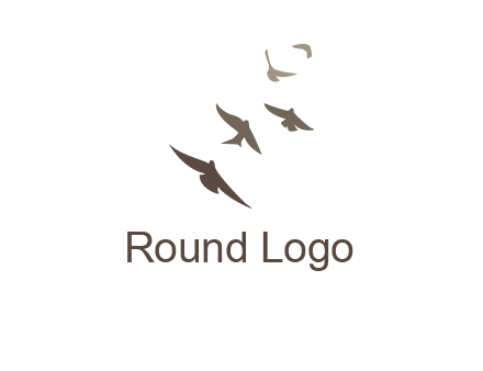 flying birds logo