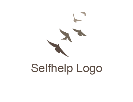 flying birds logo