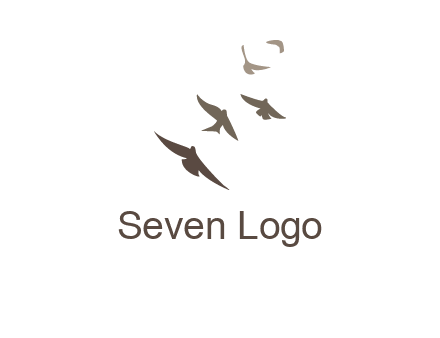 flying birds logo