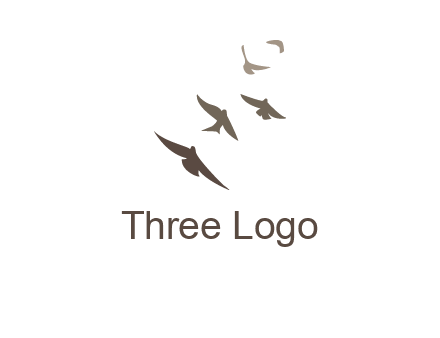 flying birds logo