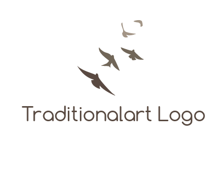 flying birds logo