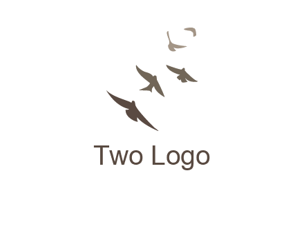 flying birds logo