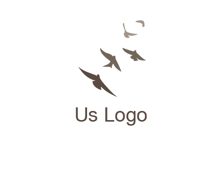 flying birds logo