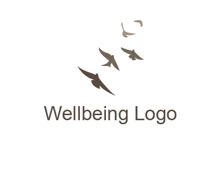 flying birds logo