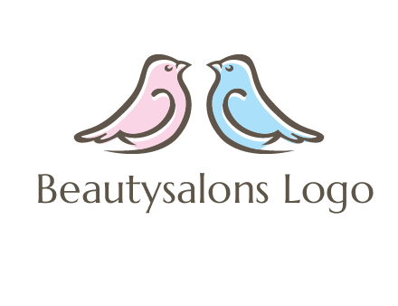 abstract birds logo