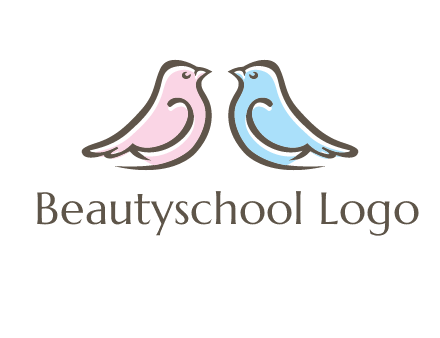 abstract birds logo