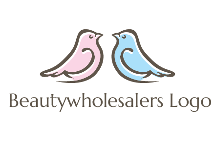abstract birds logo