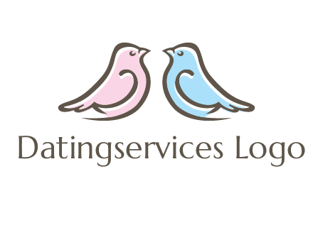 abstract birds logo
