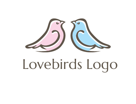 abstract birds logo