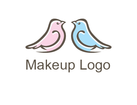 abstract birds logo