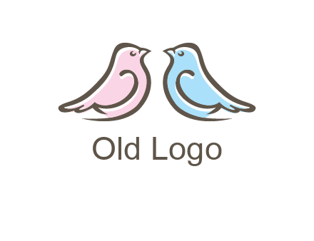 abstract birds logo