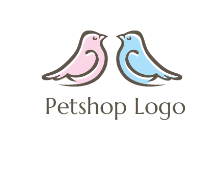 abstract birds logo