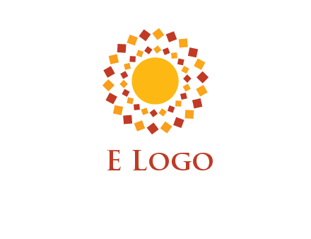 squares around the sun logo