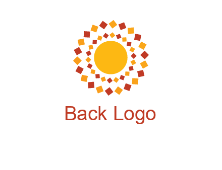 squares around the sun logo