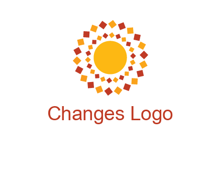 squares around the sun logo