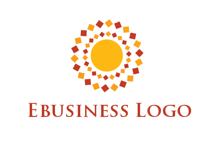 squares around the sun logo