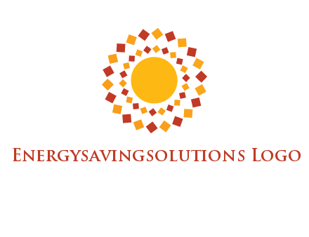 squares around the sun logo
