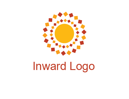squares around the sun logo