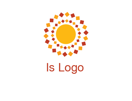 squares around the sun logo