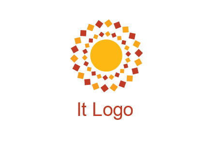 squares around the sun logo