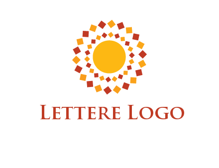 squares around the sun logo