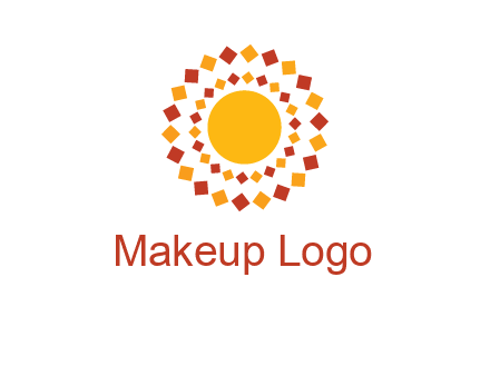 squares around the sun logo