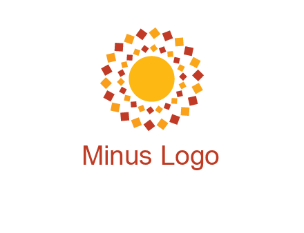 squares around the sun logo