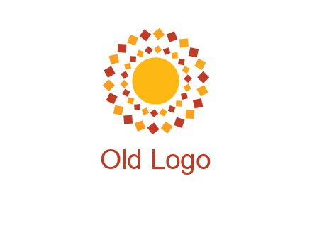 squares around the sun logo
