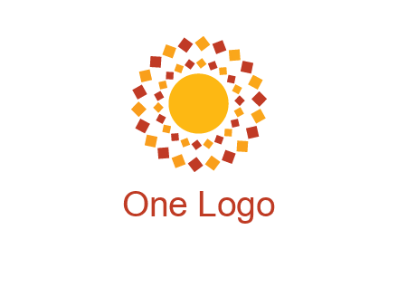 squares around the sun logo