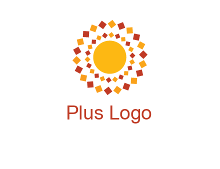 squares around the sun logo