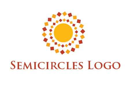 squares around the sun logo
