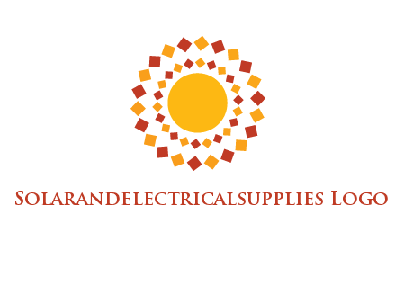 squares around the sun logo