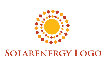 squares around the sun logo