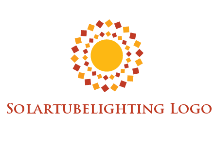 squares around the sun logo