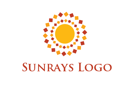 squares around the sun logo