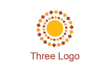 squares around the sun logo