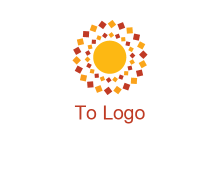 squares around the sun logo