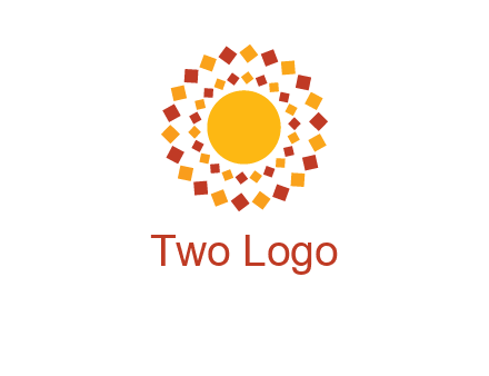 squares around the sun logo