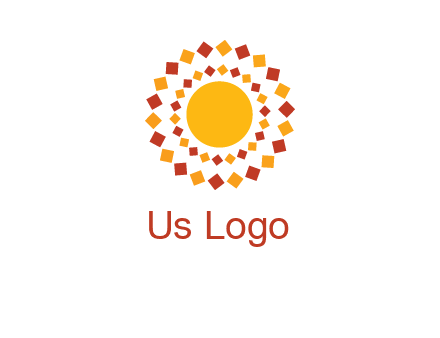 squares around the sun logo