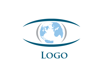 globe logo creator