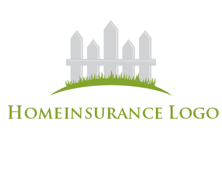 fences on grass logo