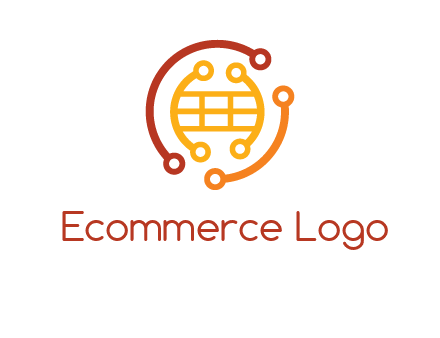 technology wires forming globe graphics