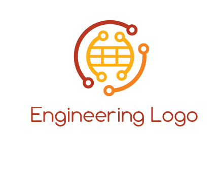 technology wires forming globe graphics