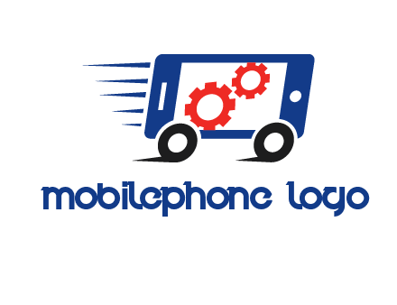 gears inside cellphone with the tire logo