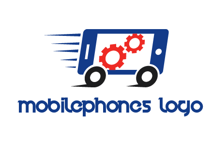 gears inside cellphone with the tire logo