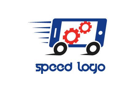 gears inside cellphone with the tire logo